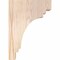 Ekena Millwork Pescadero Smooth Corbel, Douglas Fir, 5 1/2"W x 10"D x 14"H COR06X10X14PEC00SDF - alternate 3